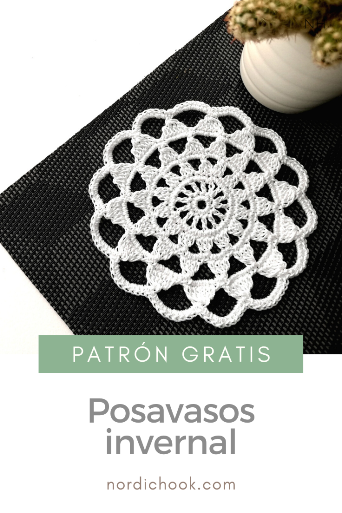 Posavasos invernal pin