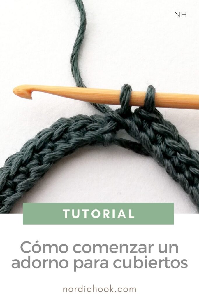 Tutorial: Cómo comenzar un adorno para cubiertos