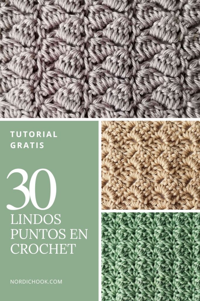 Tutorial gratis: 30 hermosos punto de crochet